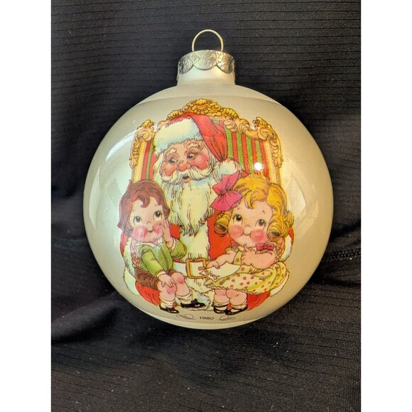 Lot of 17 Campbell's Soup Kids Christmas Ornaments 1980 - 1999 Round 3" dia - Picture 1 of 16